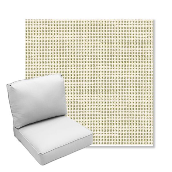 Picture of Rest Meadow | Center Seam Deep Seating Outdoor Cushions - Sunbrella© Fabric
