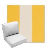 Picture of Rothko Lemonade | Center Seam Deep Seating Outdoor Cushions - Sunbrella© Fabric