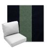 Picture of Rothko Mint Julep | Center Seam Deep Seating Outdoor Cushions - Sunbrella© Fabric