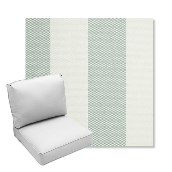 Picture of Rothko Seahorse | Center Seam Deep Seating Outdoor Cushions - Sunbrella© Fabric