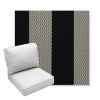 Picture of Rothko Stone Harbor | Center Seam Deep Seating Outdoor Cushions - Sunbrella© Fabric