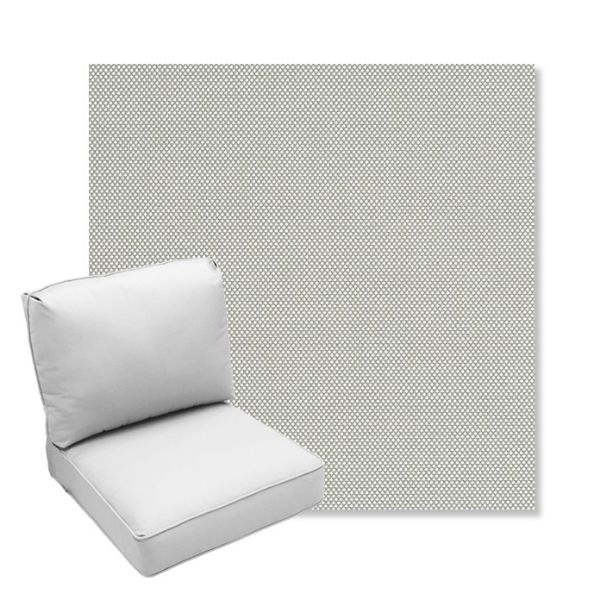 Picture of Sailcloth Seagull | Center Seam Deep Seating Outdoor Cushions - Sunbrella© Fabric