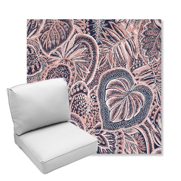 Picture of Sensibility Splendor | Center Seam Deep Seating Outdoor Cushions - Sunbrella© Fabric