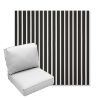 Picture of Shore Classic | Center Seam Deep Seating Outdoor Cushions - Sunbrella© Fabric