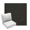 Picture of Spectrum Carbon | Center Seam Deep Seating Outdoor Cushions - Sunbrella© Fabric