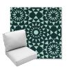 Picture of Sundial Seaweed | Center Seam Deep Seating Outdoor Cushions - Sunbrella© Fabric