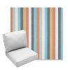 Picture of Surround Sunrise | Center Seam Deep Seating Outdoor Cushions - Sunbrella© Fabric