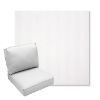 Picture of Switch Salt | Center Seam Deep Seating Outdoor Cushions - Sunbrella© Fabric