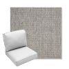Picture of Tailored Fog | Center Seam Deep Seating Outdoor Cushions - Sunbrella© Fabric