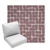 Picture of Toggle Aster | Center Seam Deep Seating Outdoor Cushions - Sunbrella© Fabric