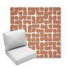 Picture of Toggle Canyon Rose | Center Seam Deep Seating Outdoor Cushions - Sunbrella© Fabric