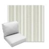 Picture of Tranquil Sage | Center Seam Deep Seating Outdoor Cushions - Sunbrella© Fabric