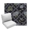 Picture of Trellis Morning Glory | Center Seam Deep Seating Outdoor Cushions - Sunbrella© Fabric