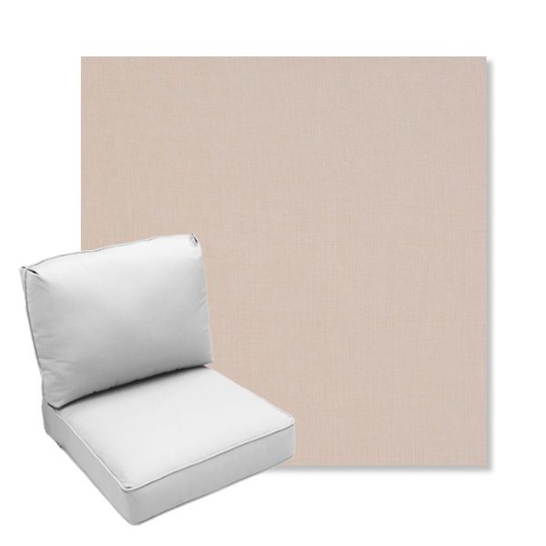 Picture of Tucker Cherry Blossom | Center Seam Deep Seating Outdoor Cushions - Sunbrella© Fabric