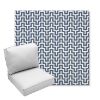 Picture of Underline Denim | Center Seam Deep Seating Outdoor Cushions - Sunbrella© Fabric