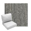Picture of Vista Slate | Center Seam Deep Seating Outdoor Cushions - Sunbrella© Fabric