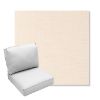 Picture of Willa Cream | Center Seam Deep Seating Outdoor Cushions - Sunbrella© Fabric