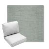 Picture of Willa Mist | Center Seam Deep Seating Outdoor Cushions - Sunbrella© Fabric