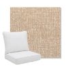 Picture of Abstraction Camel | Pillow Back Deep Seating Outdoor Cushions - Sunbrella© Fabric