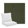 Picture of Abstraction Juniper | Pillow Back Deep Seating Outdoor Cushions - Sunbrella© Fabric