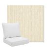 Picture of Abundant Snow | Pillow Back Deep Seating Outdoor Cushions - Sunbrella© Fabric