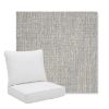 Picture of Adena Pebble | Pillow Back Deep Seating Outdoor Cushions - Sunbrella© Fabric