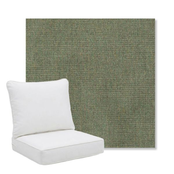 Picture of Ambrose Fern | Pillow Back Deep Seating Outdoor Cushions - Sunbrella© Fabric