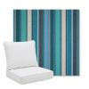 Picture of Ascend Oasis | Pillow Back Deep Seating Outdoor Cushions - Sunbrella© Fabric