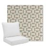 Picture of Assemble Mist | Pillow Back Deep Seating Outdoor Cushions - Sunbrella© Fabric