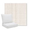 Picture of Benson Sand | Pillow Back Deep Seating Outdoor Cushions - Sunbrella© Fabric