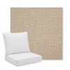 Picture of Blend Sand | Pillow Back Deep Seating Outdoor Cushions - Sunbrella© Fabric