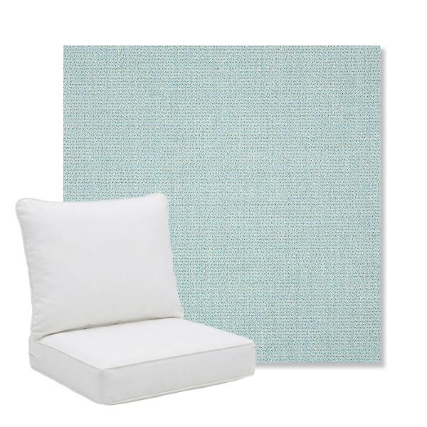 Picture of Bliss Dew | Pillow Back Deep Seating Outdoor Cushions - Sunbrella© Fabric