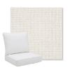Picture of Bliss Linen | Pillow Back Deep Seating Outdoor Cushions - Sunbrella© Fabric
