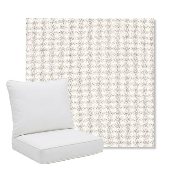 Picture of Bliss Linen | Pillow Back Deep Seating Outdoor Cushions - Sunbrella© Fabric