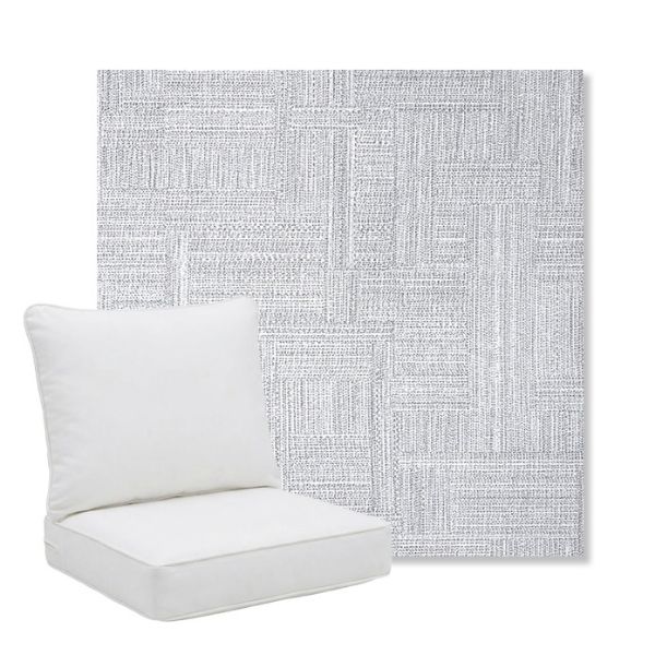 Picture of Boro Elegance | Pillow Back Deep Seating Outdoor Cushions - Sunbrella© Fabric