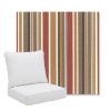 Picture of Brannon Redwood | Pillow Back Deep Seating Outdoor Cushions - Sunbrella© Fabric