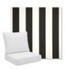 Picture of Cabana Classic | Pillow Back Deep Seating Outdoor Cushions - Sunbrella© Fabric