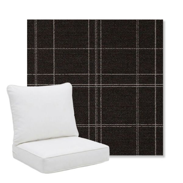 Picture of Camper Boulder | Pillow Back Deep Seating Outdoor Cushions - Sunbrella© Fabric