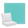 Picture of Canvas Aruba | Pillow Back Deep Seating Outdoor Cushions - Sunbrella© Fabric