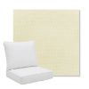 Picture of Canvas Birds Eye | Pillow Back Deep Seating Outdoor Cushions - Sunbrella© Fabric