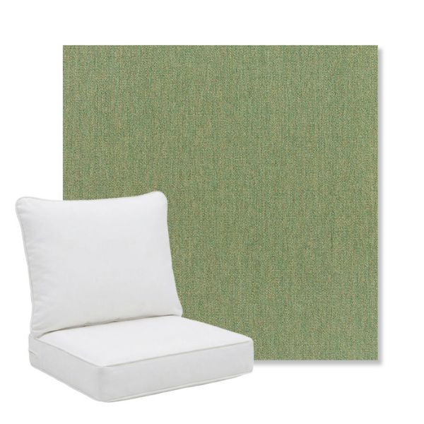 Picture of Canvas Fern | Pillow Back Deep Seating Outdoor Cushions - Sunbrella© Fabric