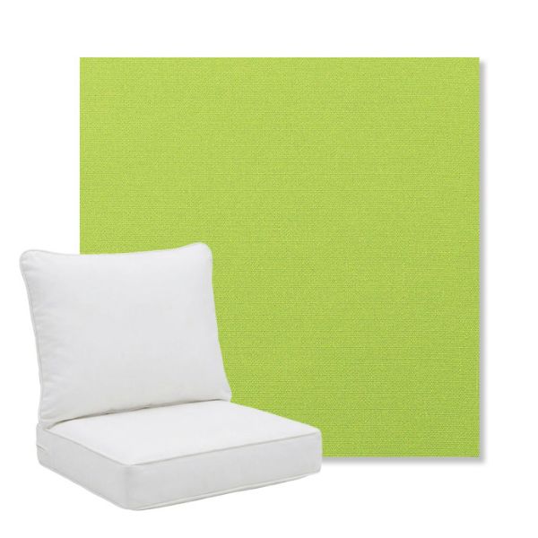 Picture of Canvas Macaw | Pillow Back Deep Seating Outdoor Cushions - Sunbrella© Fabric