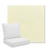 Picture of Canvas Natural | Pillow Back Deep Seating Outdoor Cushions - Sunbrella© Fabric