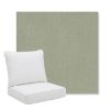 Picture of Canvas Seasalt | Pillow Back Deep Seating Outdoor Cushions - Sunbrella© Fabric