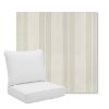 Picture of Carlo Celery | Pillow Back Deep Seating Outdoor Cushions - Sunbrella© Fabric