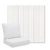 Picture of Carlo Coastal | Pillow Back Deep Seating Outdoor Cushions - Sunbrella© Fabric