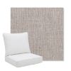 Picture of Cassava Stone | Pillow Back Deep Seating Outdoor Cushions - Sunbrella© Fabric