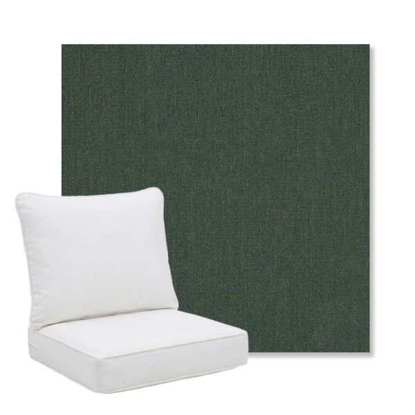 Picture of Cast Ivy | Pillow Back Deep Seating Outdoor Cushions - Sunbrella© Fabric
