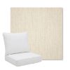 Picture of Cast Pumice | Pillow Back Deep Seating Outdoor Cushions - Sunbrella© Fabric