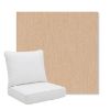 Picture of Cast Sand | Pillow Back Deep Seating Outdoor Cushions - Sunbrella© Fabric